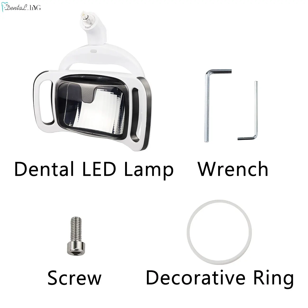 2 kolory dentystyczna lampa LED oświetlenie operacyjne fotel dentystyczny zimne światło bezcieniowa lampa indukcyjna krzesło stomatologiczne