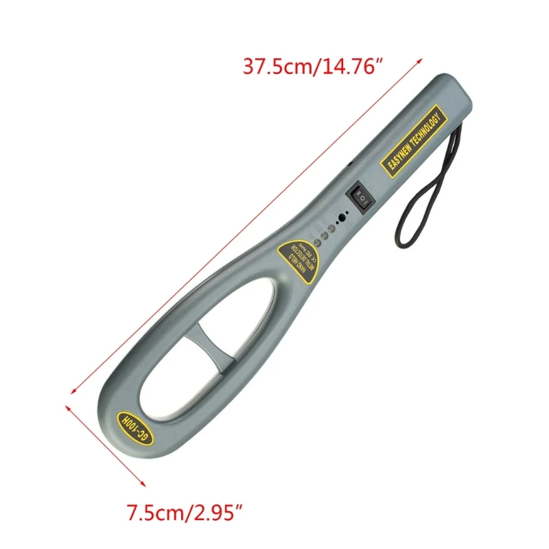 Portable GC101H Metal Detector High Sensitivity Handheld Body Scanner Security Equipment Industrial Metal Detector Wand