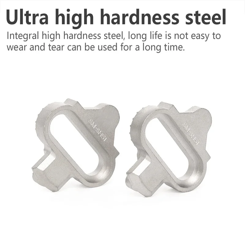 TTPRO SH51/SH56 SPD-Compatible Self-Locking MTB Pedals - Steel & Aluminum Alloy Cleats for Mountain Bikes