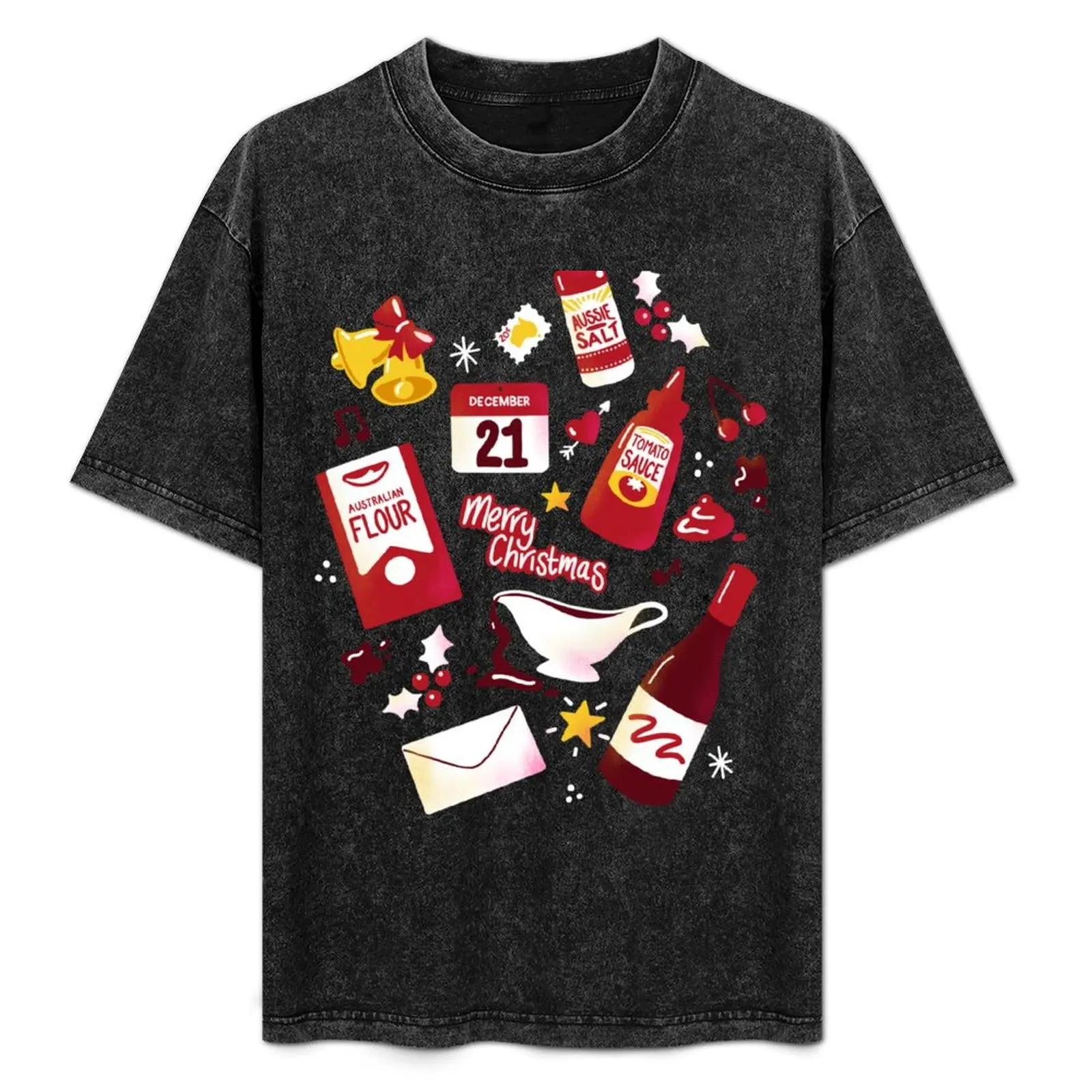 

Gravy Day - Red T-Shirt Plus Size Summer Casual T-Shirt