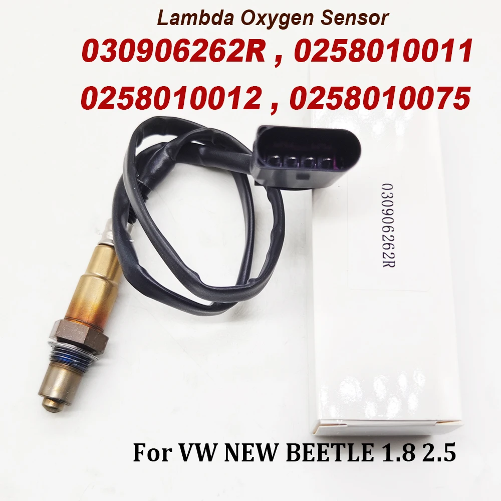 030906262R High Quality Oxygen Sensor For VW NEW BEETLE 0258010011 0258010012 0258010075 4 Wire Lambda Sensors Probe Air Fuel