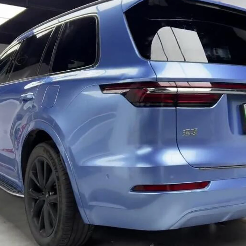 

PET Liner Glossy Blue Auto Body Car Wrap Vinyl