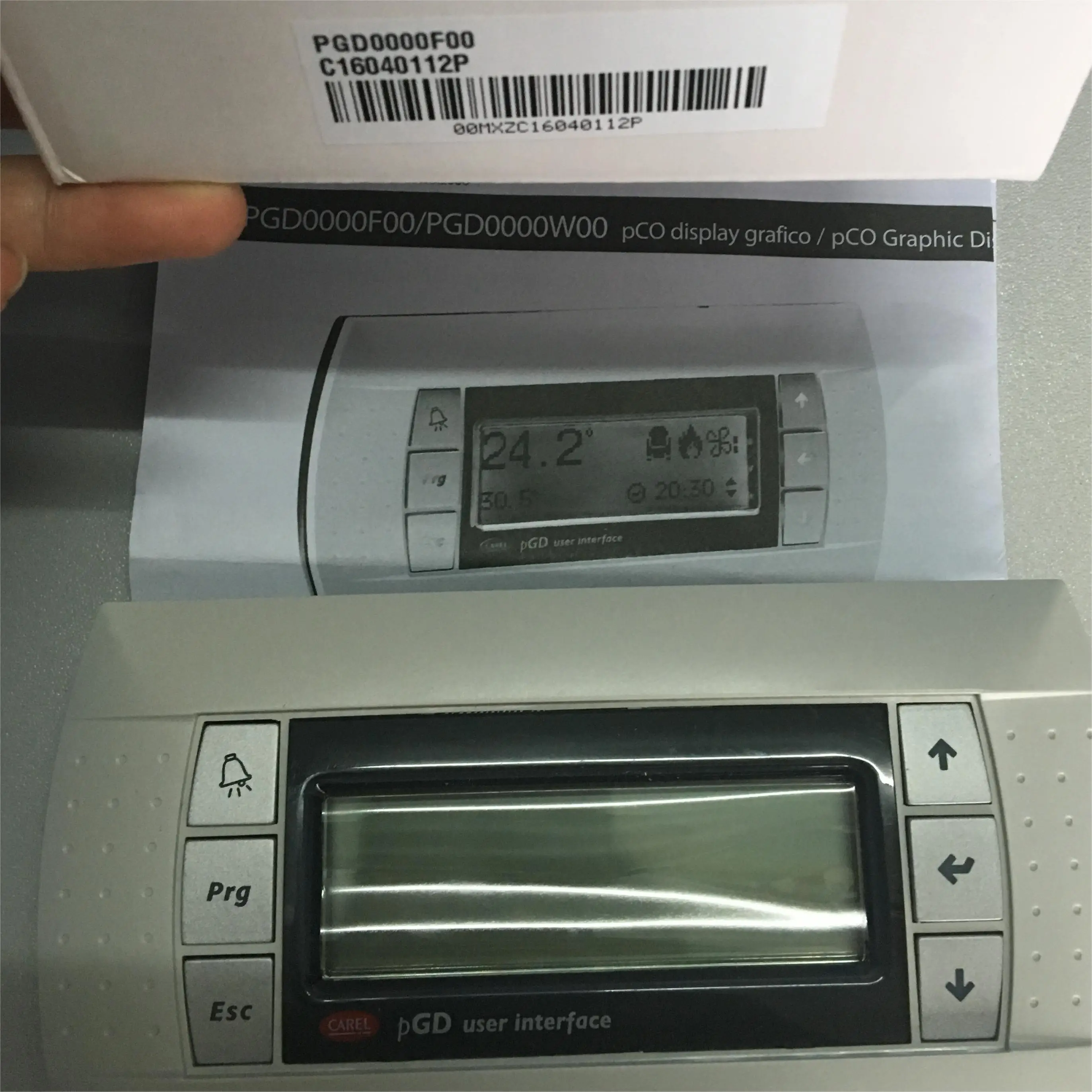 Air conditioning Temperature controller PGD1000FW1 PGD Display Controller PGD1000F00 for Carel