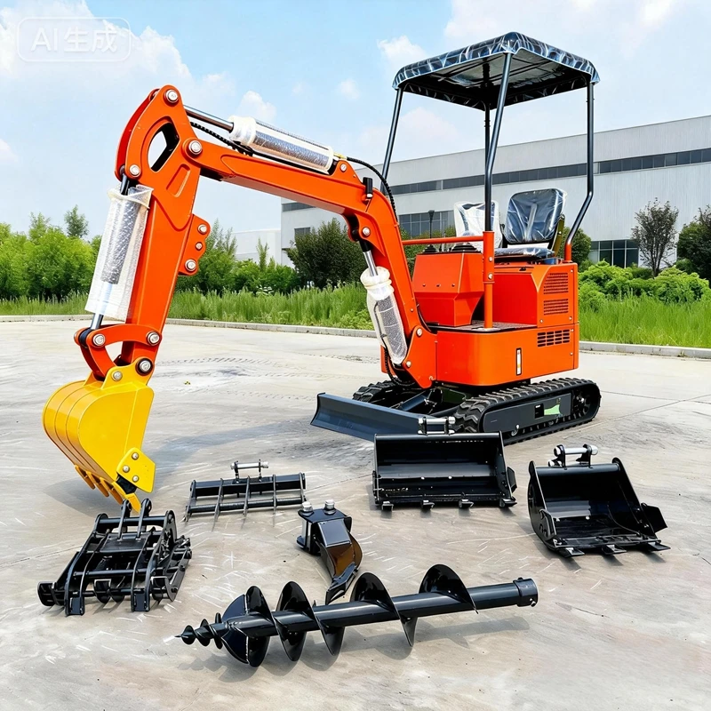 

1.8Ton mini excavator YANMAR engine Epa/Euro 5 Europe Construction Multifunctional kubota mini excavators excavator tools
