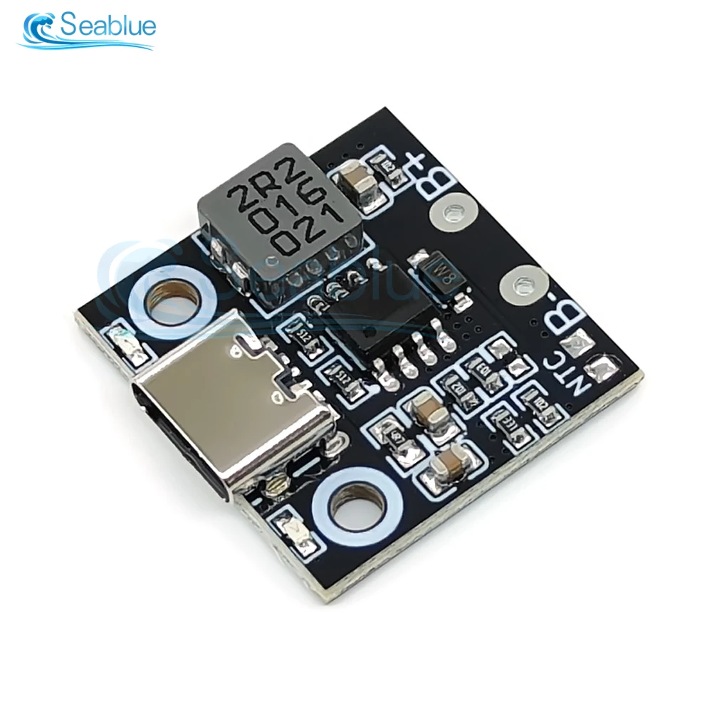 1S 5V 2.8A/3.6A Lithium Battery Charger Module Multifunctional Li-ion Battery Charging Protection Board With Indicator Light