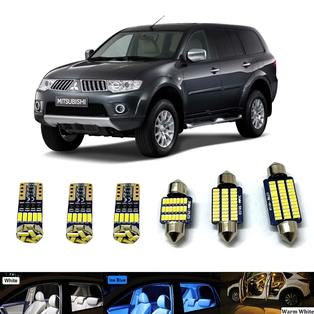 

Светодиодный внутренний светильник автомобиля для MITSUBISHI Pajero 2 3 4 V20 V31 V32 V33 V40 V60 V73 V75 V77 V80 V93 V97 V98 1990-2019 2020 Canbus