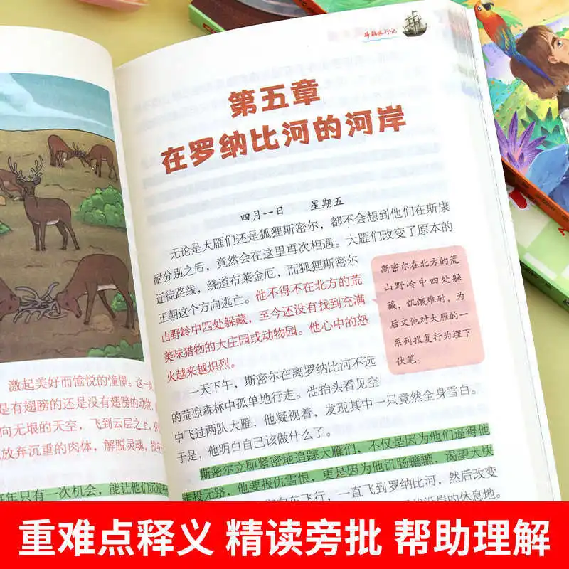 Robinson Crusoe, um livro extracurricular obrigatório para o segundo semestre de sexta série, as aventuras de Tom Sawyer