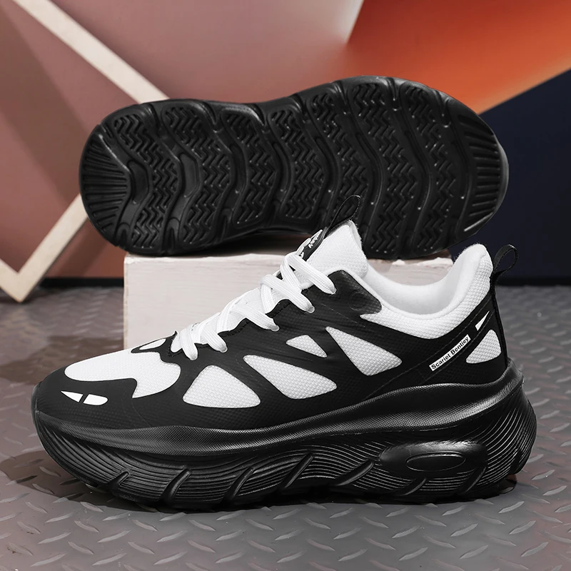 

2025 New Breathable Mesh Shoes, High-elasticity Soft-soled Shock-absorbing Running Shoes, Couple Casual Sports Shoes