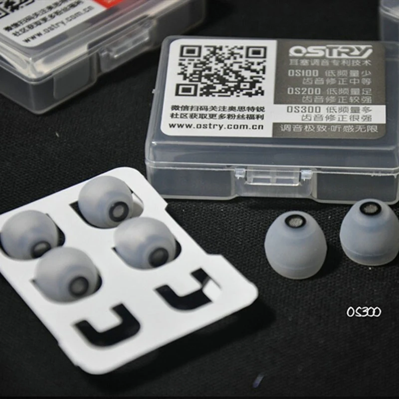 OSTRY OS100 / OS200 / OS300 Kopfhörer Ohrhörer Drehen Tipps Für HiFi kopfhörer KC06 KC06A KC08 KC09T KC09