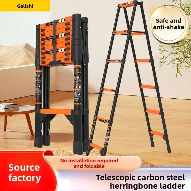 Échelle multifonctionnelle décorative et utilitaire pour la maison, entrepôt, construction, travaux extérieurs et verger