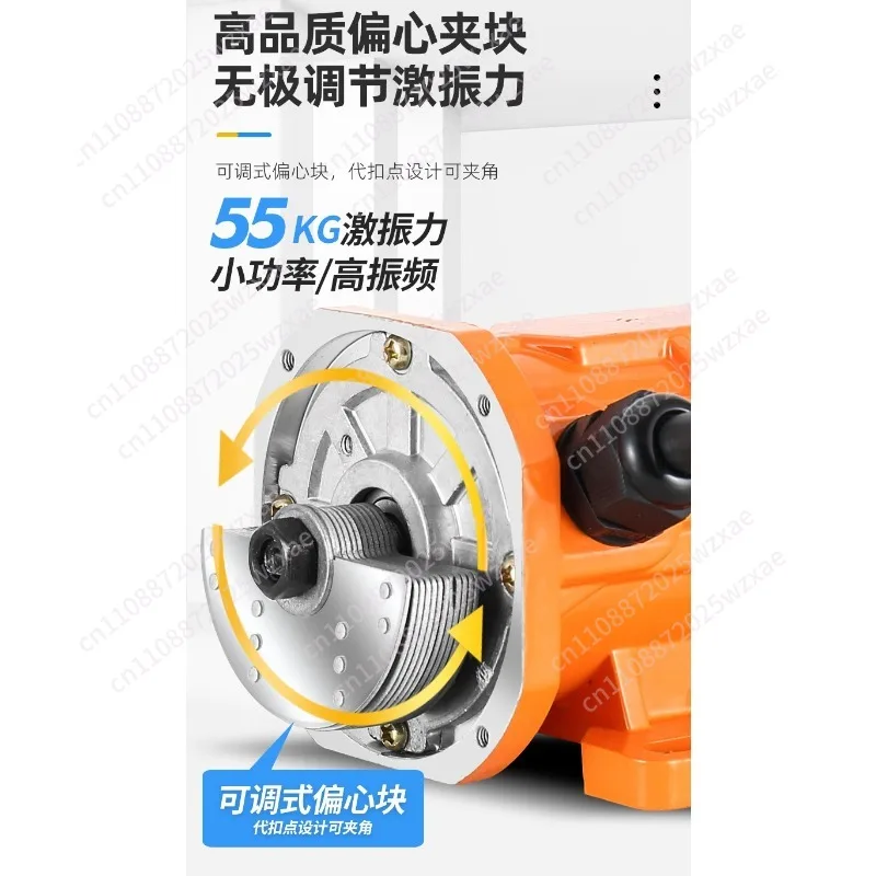 Small vibration motor 30W-120W micro vibrator, speed control vibrating screen