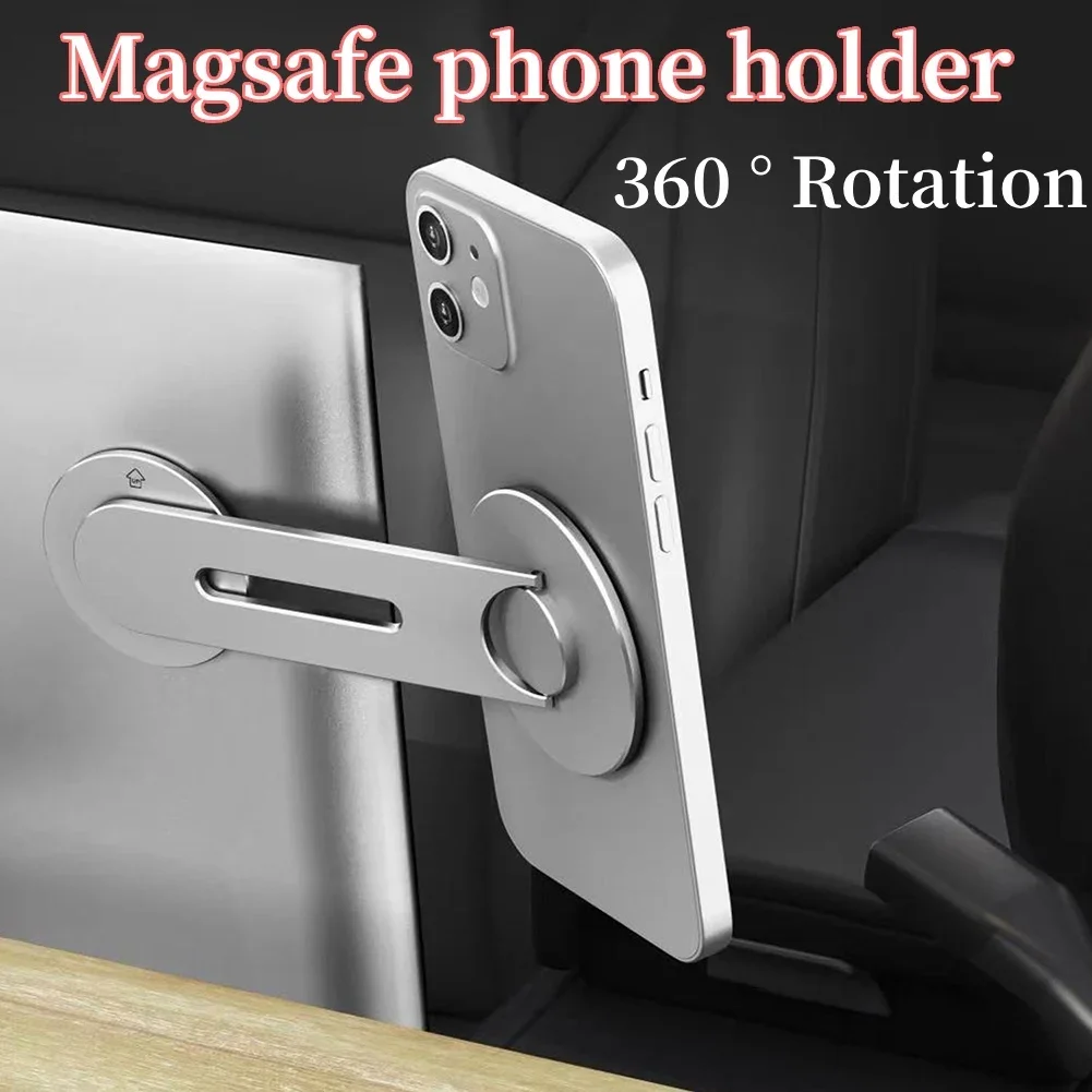 

Магнитный держатель телефона для Magsafe iPhone 13 14 Pro Max, подставка для ноутбука, автомобильный держатель для телефона, откидной монитор, боковое крепление для дисплея