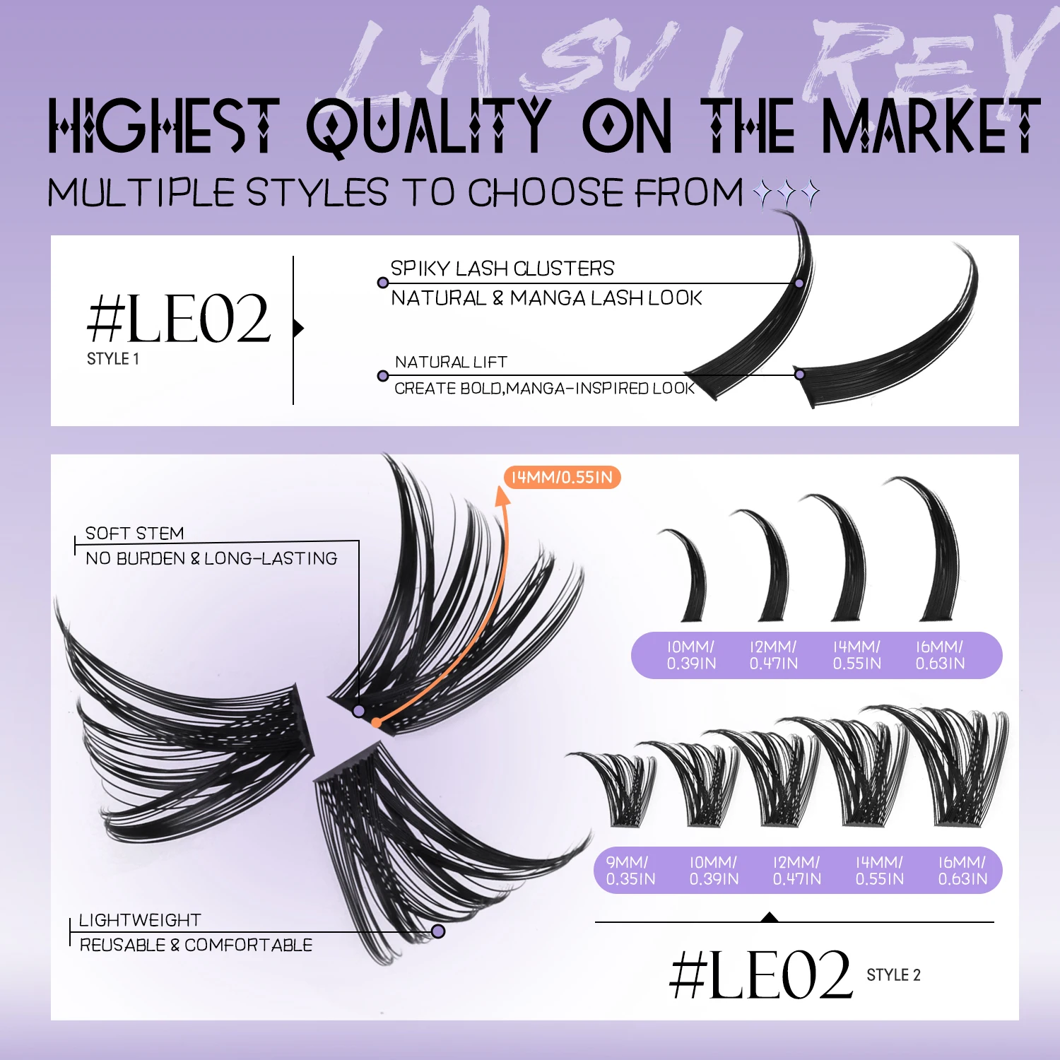 Fluffy Lash Clusters DIY Spiky Cluster Lashes