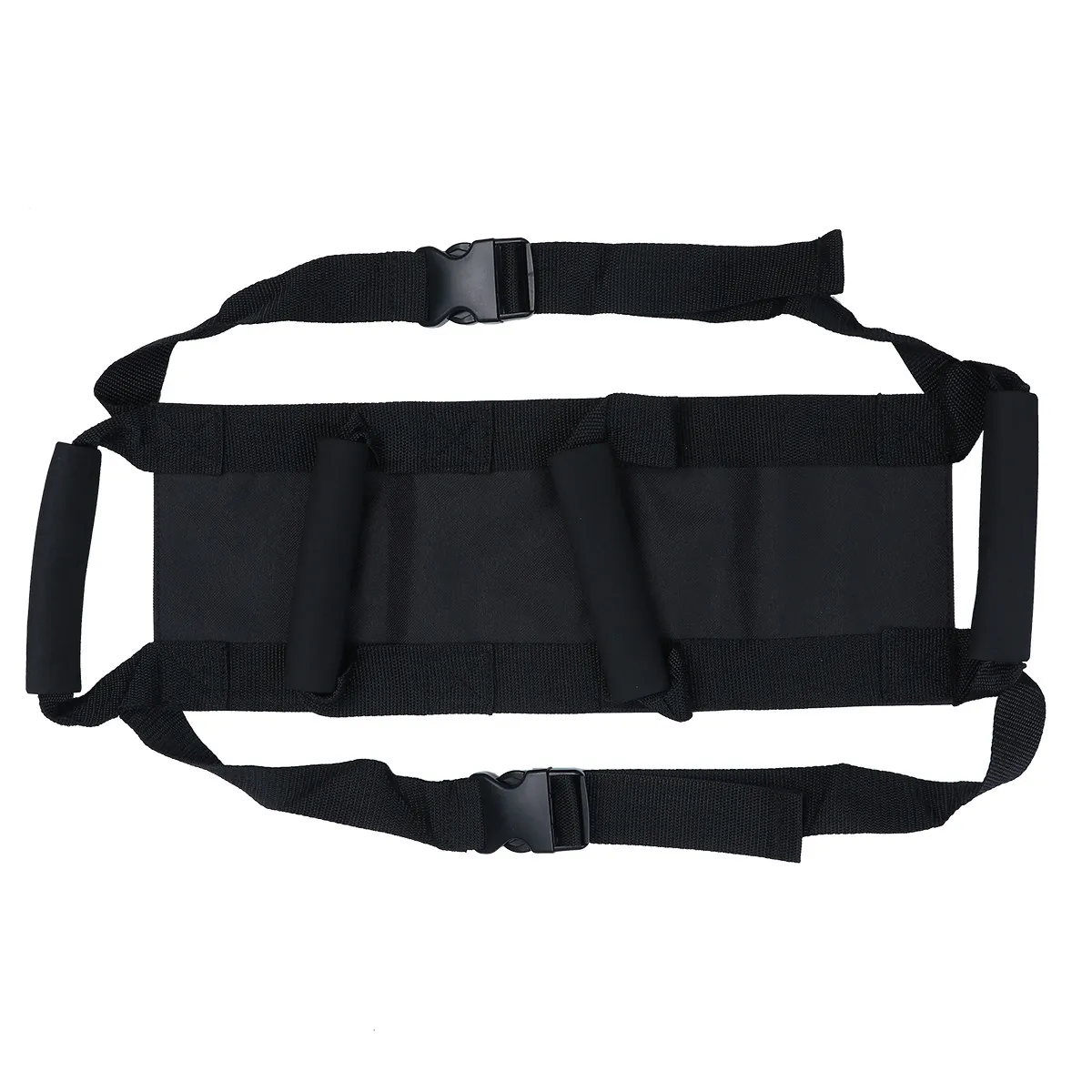 1Set Motorcycle Safety Strap Belt Retractable Passenger Safety Belt for Riding Protection Adjustable Grasping Handle Oxford