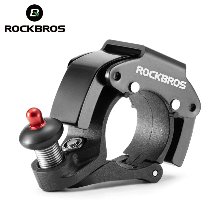 

ROCKBROS Bicycle Bell Aluminum Alloy Horn Small Volume Portable Sound Alarm For Safety MTB Road Bike Ring Bicycle Accessories