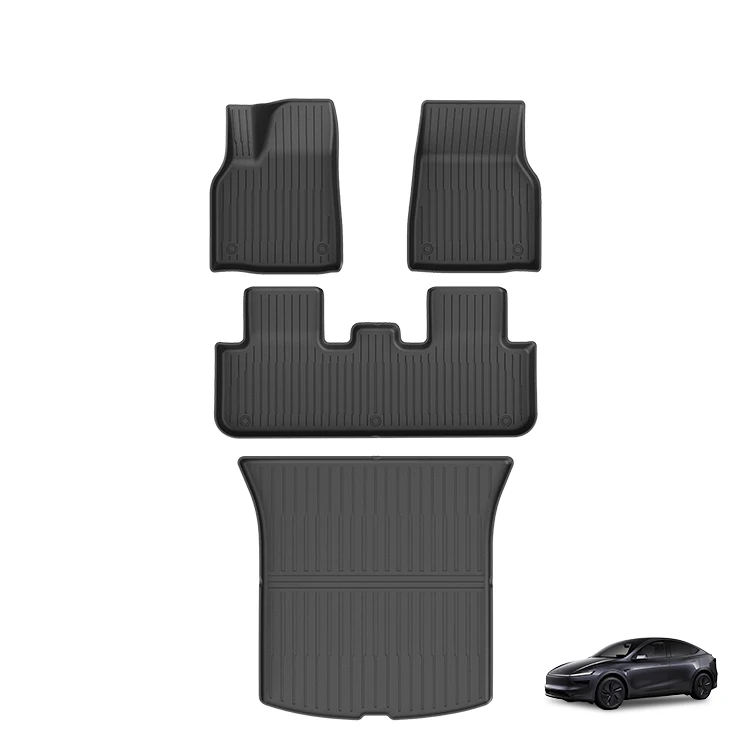 

2025 New Style Fully Enclosed Interior Foot Mat Nylon Trunk Mat Rejuvenation Applicable for Tesla
