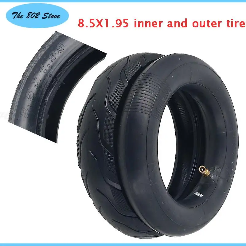 

8.5x1.95 outer tyre for Baby Strollers, Unicycles, Electric Scooters, Folding Bicycles, 8.5-inch Tire Replacement