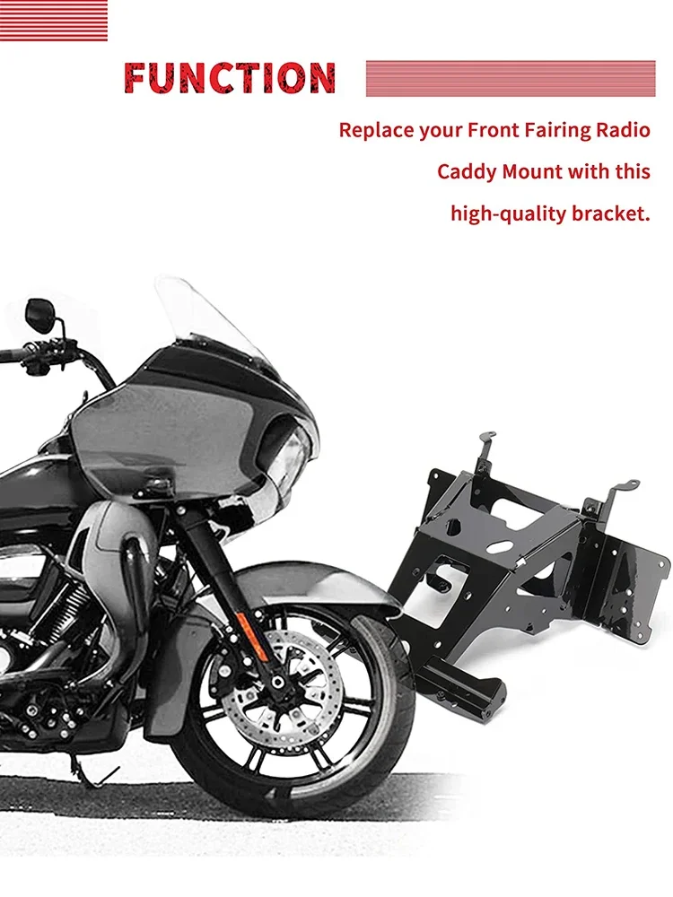 Hot Selling Motorcycle Accessories Inner Fairing Support Mount Bracket For Harley Touring Road Glide FLTR 2015-2023