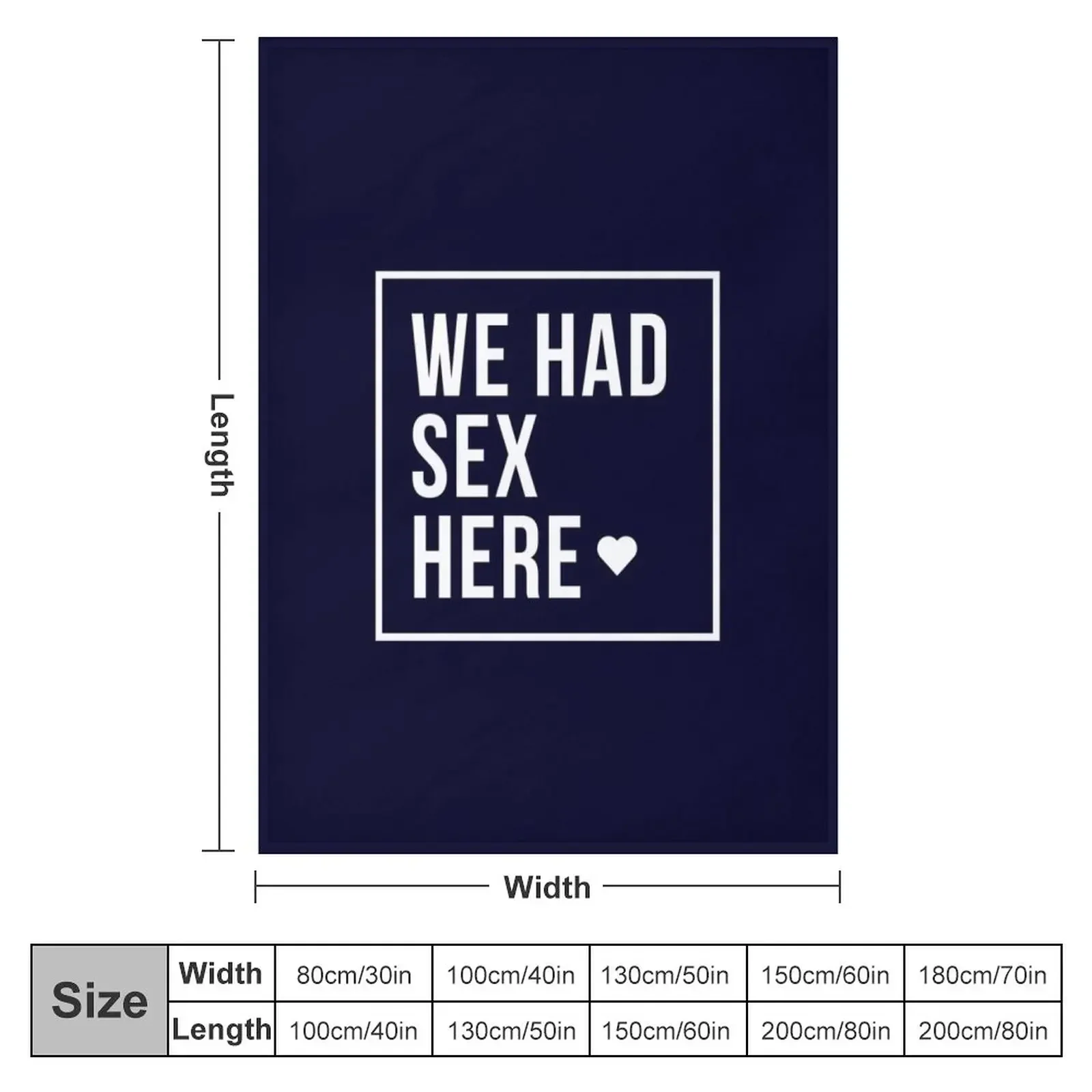 We Had Sex Here Funny Gift Throw Blanket for winter Luxury Throw Blankets