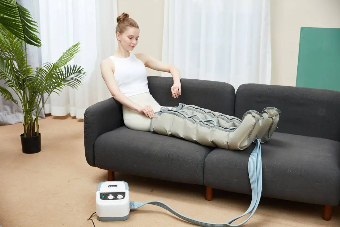 Compression Therapy System Sports Recovery Massage Machine Leg Massager Air Compression Boot