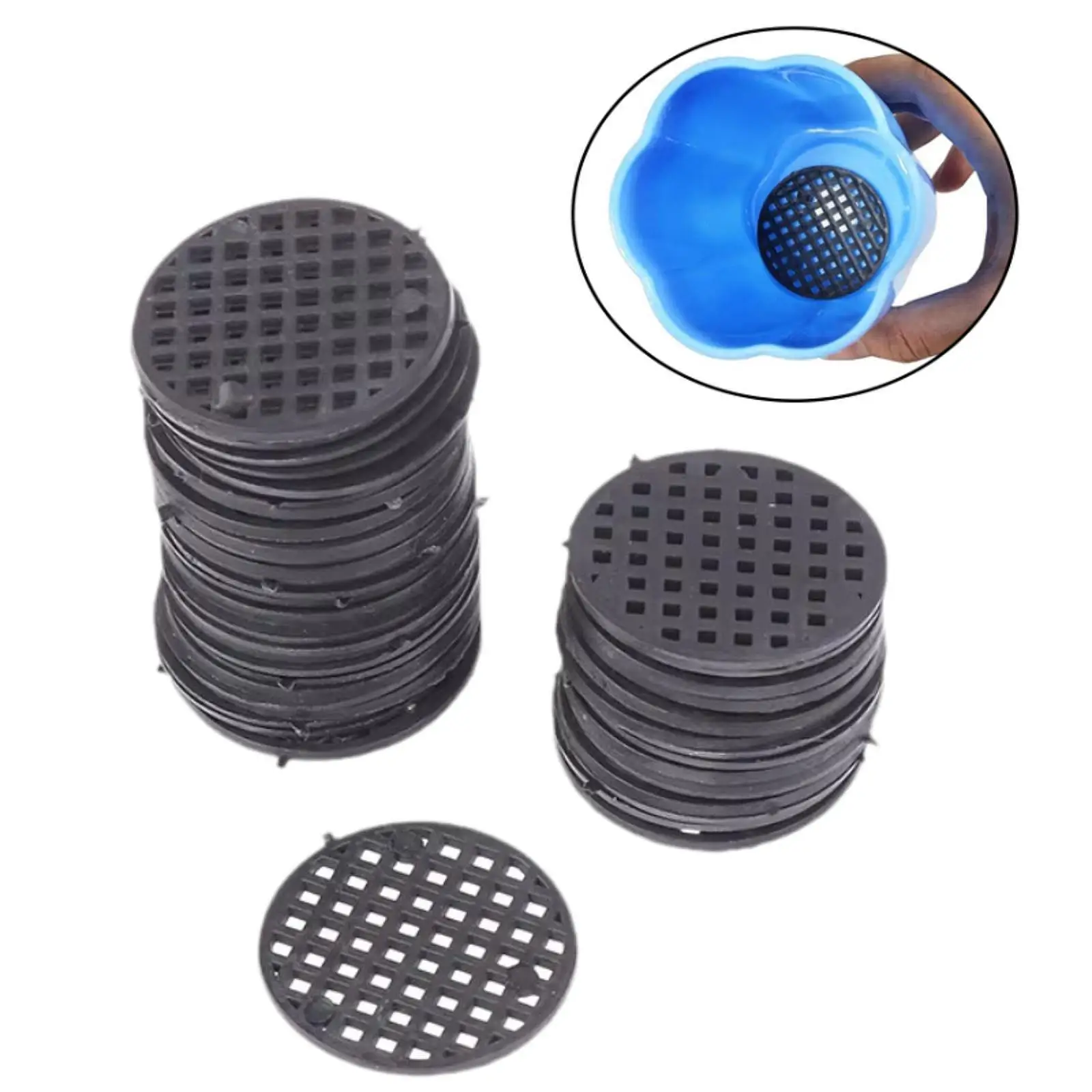 Flowerpot Hole Mesh Pads Bonsai Bottom Grid Mats,Gardening Accessories,Garden