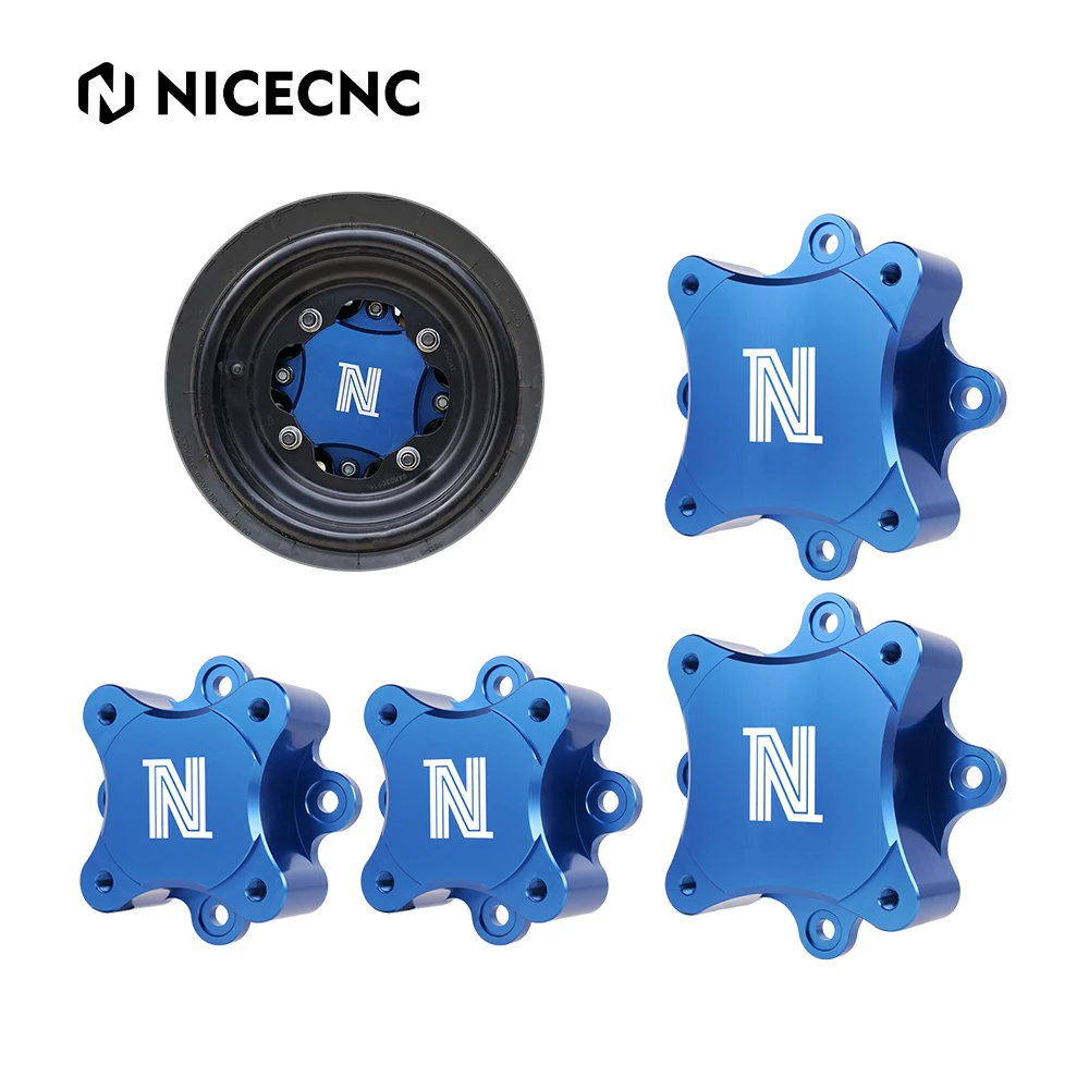 

NICECNC Wheel Hub Spacers Billet Aluminum CNC For Yamaha Raptor 700 YFZ450 YFZ450R YFZ450X Raptor 125 Raptor 250 Raptor 660R