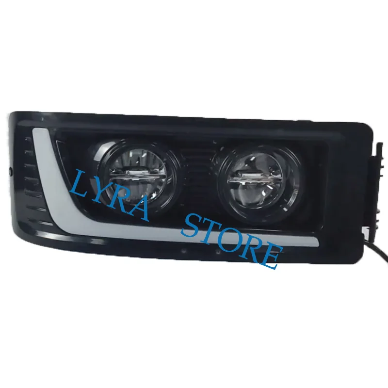 1 Pair Led Head Lamp Fit For Man F2000 Shacman Truck Head 81251016290 81251016292 81251016289 81251016291