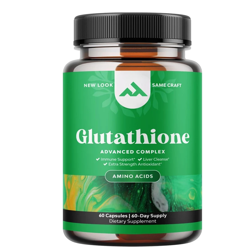 

Glutathione Amino Acid Nutritional Supplement - Pure Glutathione Supplement for Liver Support -Provides Effective Immune Support