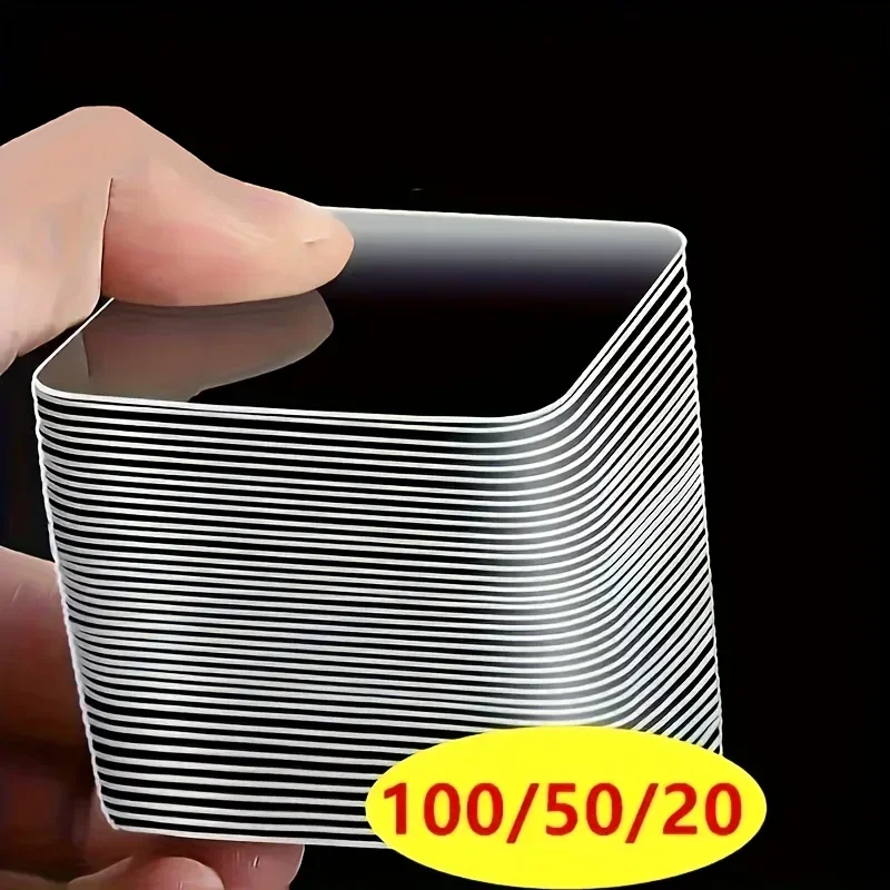 Double Sided Tape Nano Waterproof Wall Stickers Home Kitchen Bathroom Strong Adhesive Paste Seamless Sticker Tapes 20Pcs