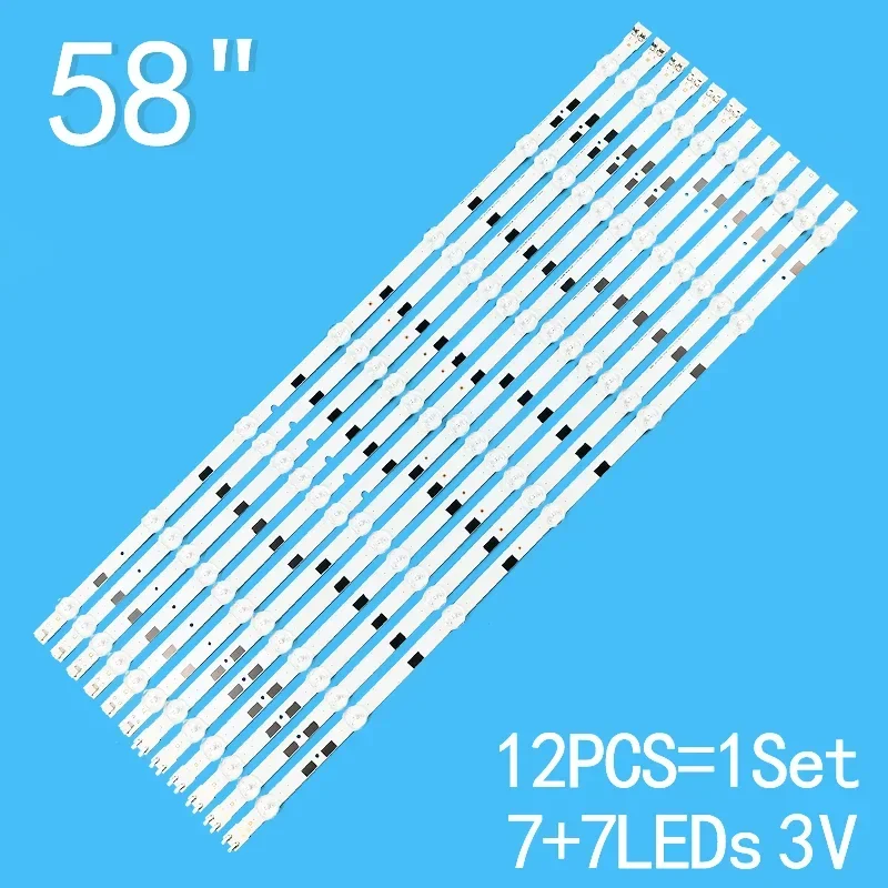 

For Samsung 58" LCD TV 2014SVS58-MEGA-3228-L-7LED-REV1.2 V580HJ1 CY-HH058BGNV1H V UA58H5288 UE58H5273 UE58J5002 UN58H5005