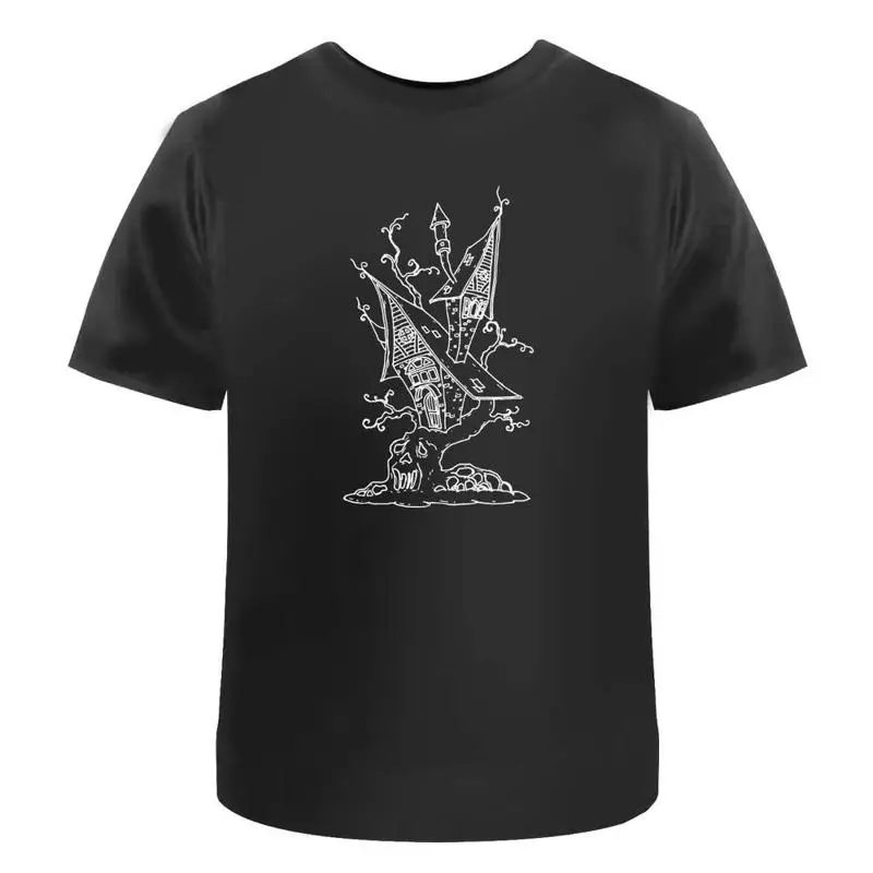 

Haunted Tree House' T Shirt 100 Cotton S Xxl Ta012207