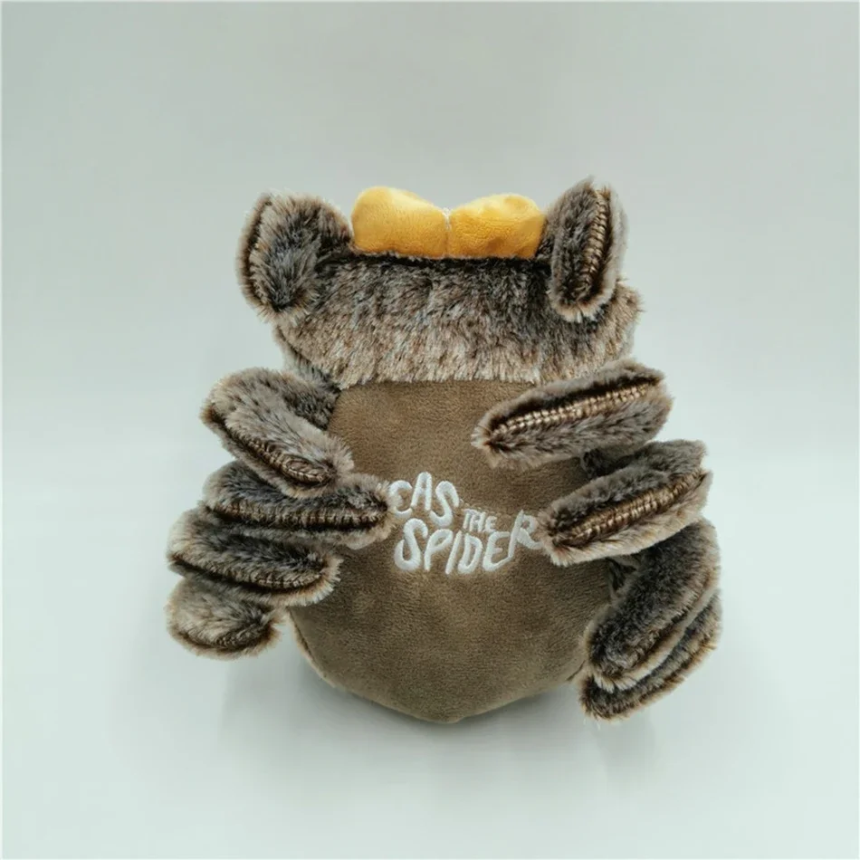 Jouet d'araignée en peluche douce pour enfants, oreiller simulé Little Lucas, peluche noire, beurre, décoration de salle de jeu Anime, cadeau pour enfant