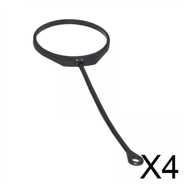 4x Fuel Oil Tank Cover Cable Gas Cap Rope 180201556,Fuel Tank Cap Line Wire,Repair Parts High Performance Parts Replace