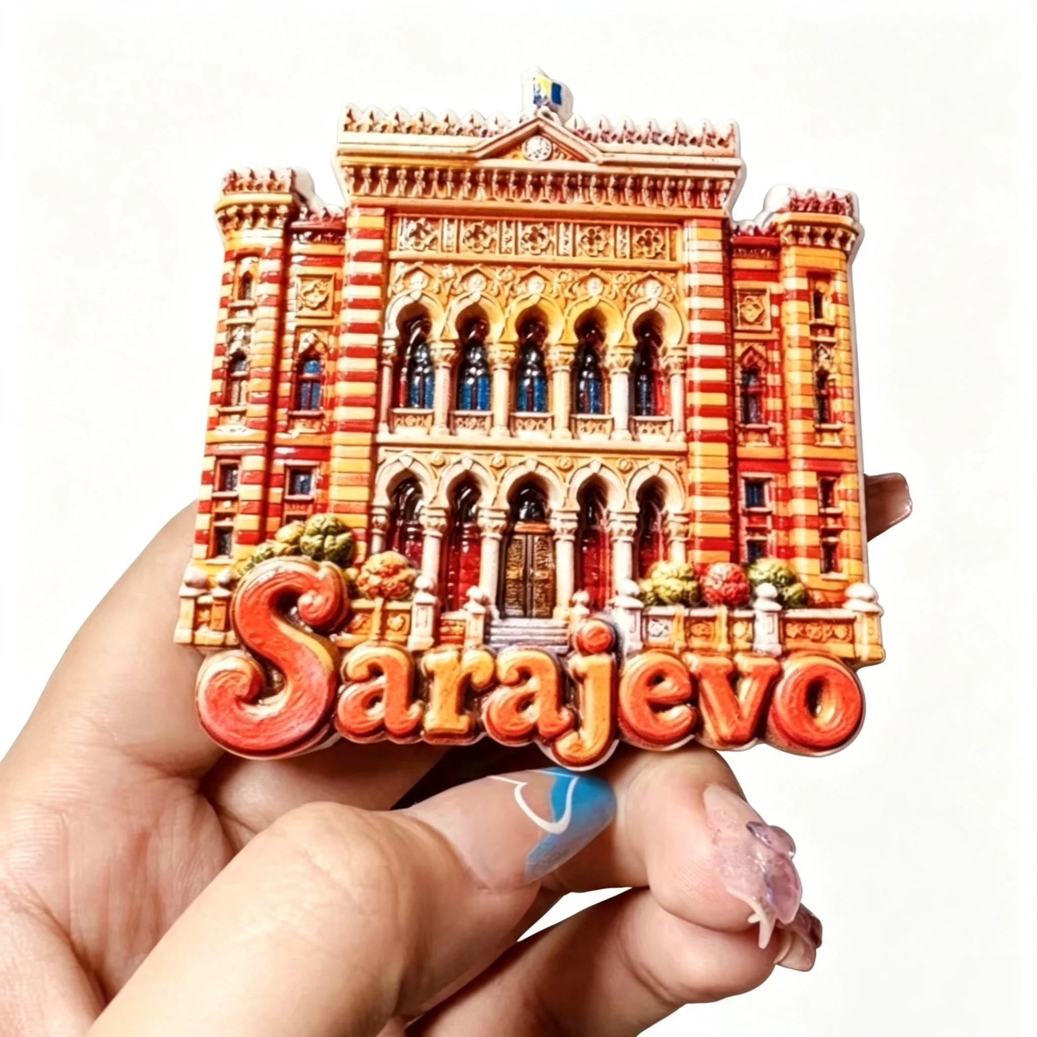 Europe  Bosnia and Herzegovina  3D Fridge Magnets Tourism Souvenir Refrigerator Magnets Sticker