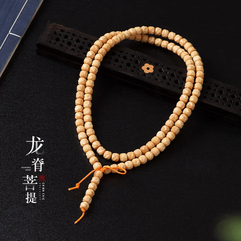 Longqi Seed , Handmade Long Bead Strands, Semi-Finished , Loose Bodhi Beads