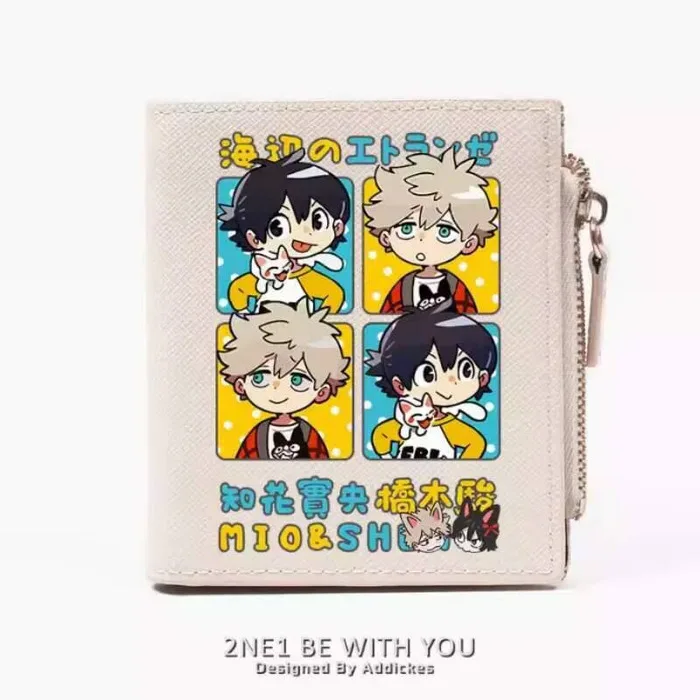 

Аниме «Очень странный от Шора», модный кошелек из искусственной кожи, кошелек для карт, монета на молнии, сумка для денег, подарок для косплея B1643, аниме