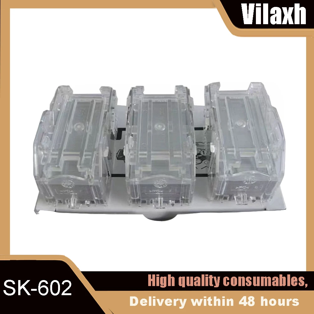 1Box 3PCS Staple Cartridge SK-602 Staples for Konica Minolta Bizhub C458 C558 C652 C654 C658 C751 C754 758 951 958 FS-527