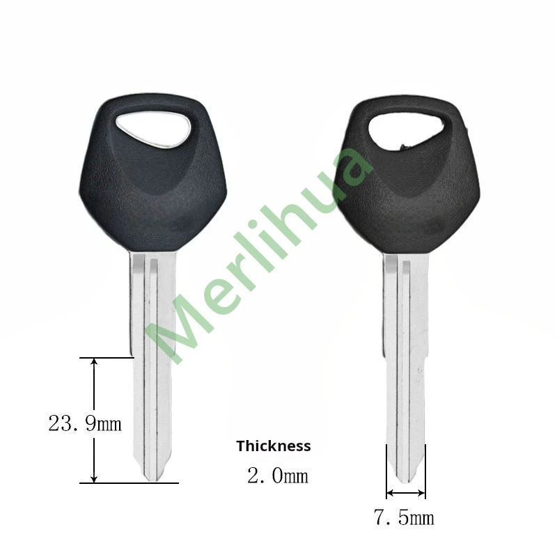 motorcycle key, suitable for: Suzuki Verde small turtle let's1/2/3/4 Daixizhixing V125 EFI V50 motorcycle key embryo