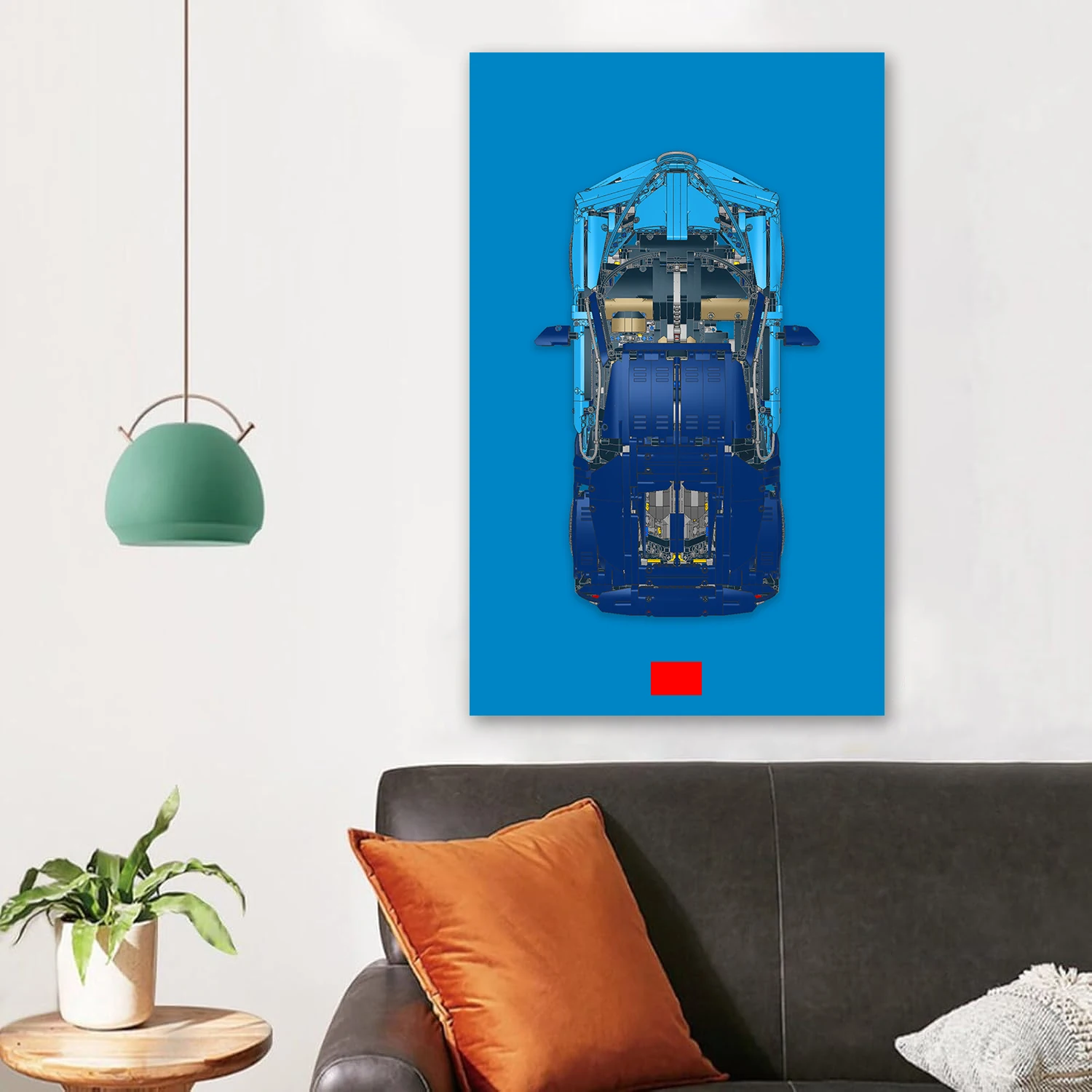 

HD printed Wall display posters suitable for LEGO 42083 Bugatti Veyron Car Model Toys