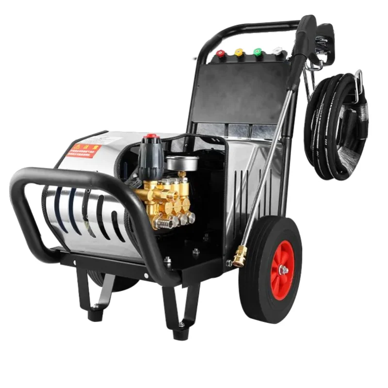 

380V 4KW Electric High-Pressure Cold Water Washer Multi-Purpose Industrial Car Wash Machine Retail Home Use