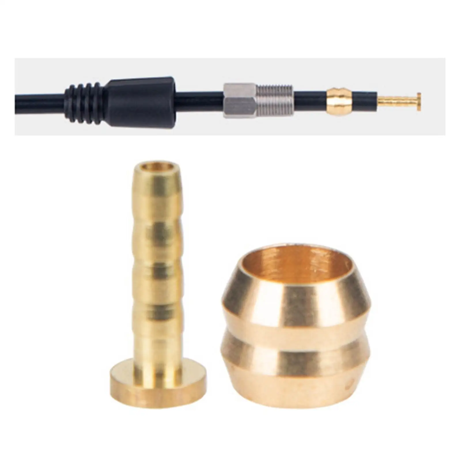 

2.5m Mountain Bike Brake Hose Reliable Accessory Kit for Hydraulic Bicycle Brakes and Road Bike Upgrades