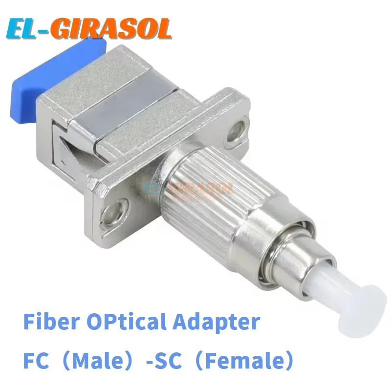 

1PCS FC-SC Fiber Optic Adapter for Optical Power Meter/Visual Fault Locator SC Female To FC Male Adaptor FTTH