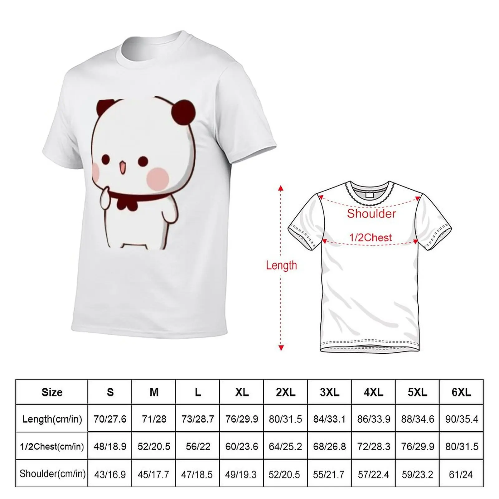 shirts v10 t Brownie Bear And tshirt Love 2024 graphic T-Shirt True mens Panda DUDU anime Couple BUBU