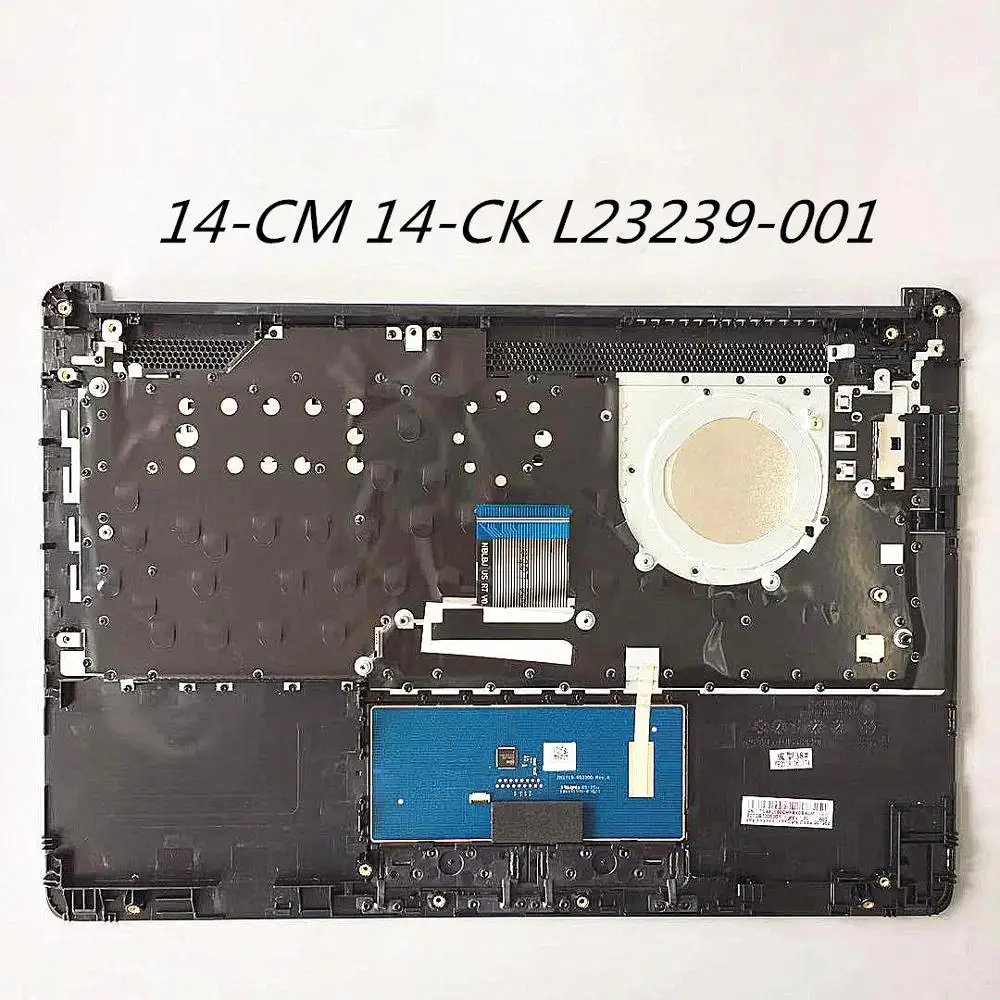 New Palmrest Housing Upper Cover keyboard Casing For hp 14-CM 14-CK L23239-001 14-CY L23174-001