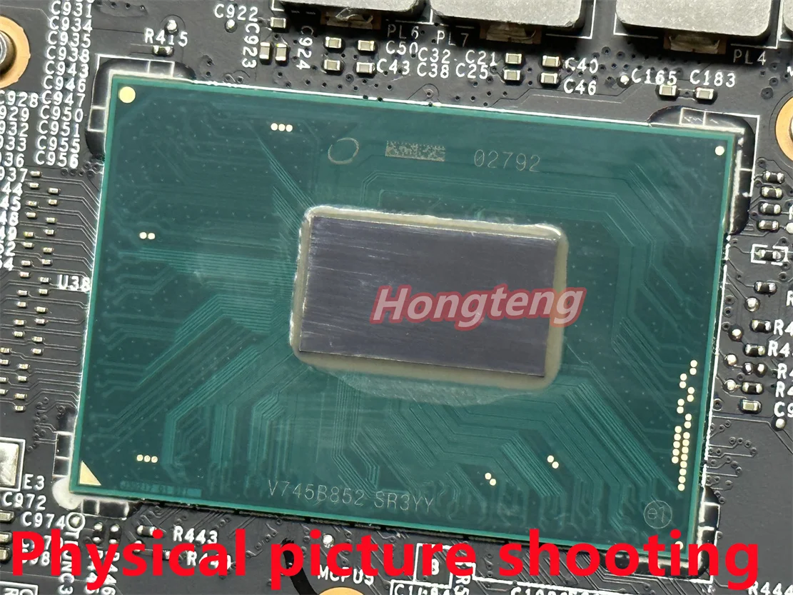 Imagem -03 - Placa-mãe Portátil para Msi Ms16p51 Ver 1.0 Ms-16p5 Ge63 Ge73 Gl63 Gp63 Gp73 I78750h e Gtx1060m Teste ok