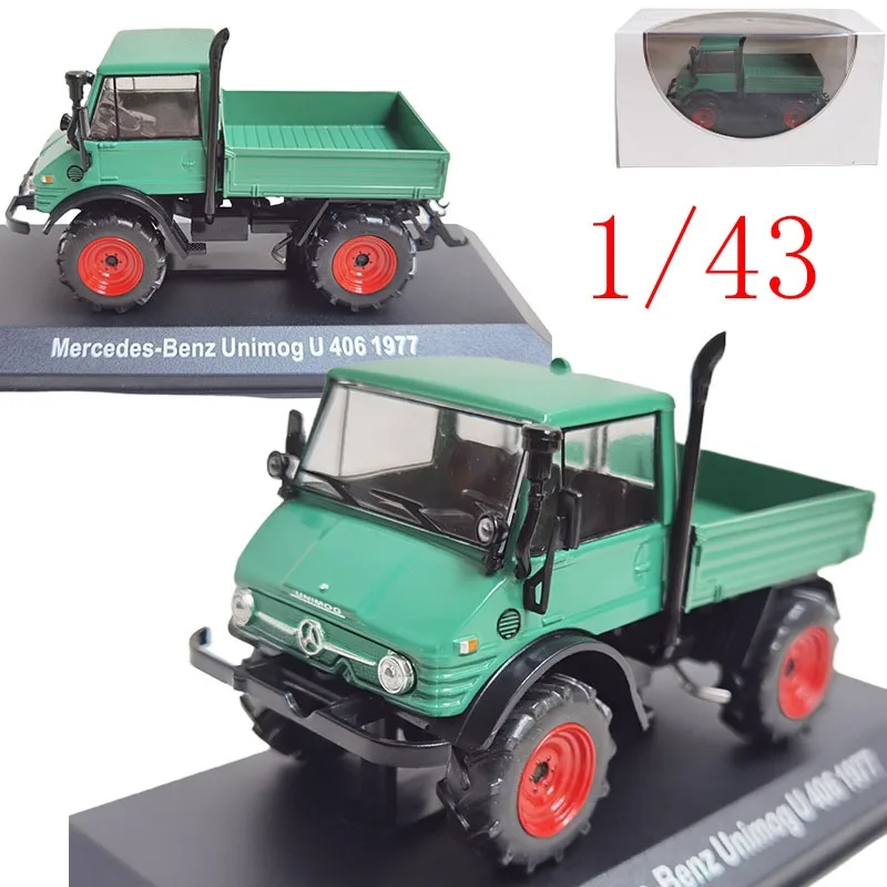 

IXO литой под давлением масштаб 1/43 Mercedes-Benz Unimog U406-777, внедорожный грузовик, модель автомобиля из сплава, игрушки для мальчиков, подарок, детские игрушки для мальчиков