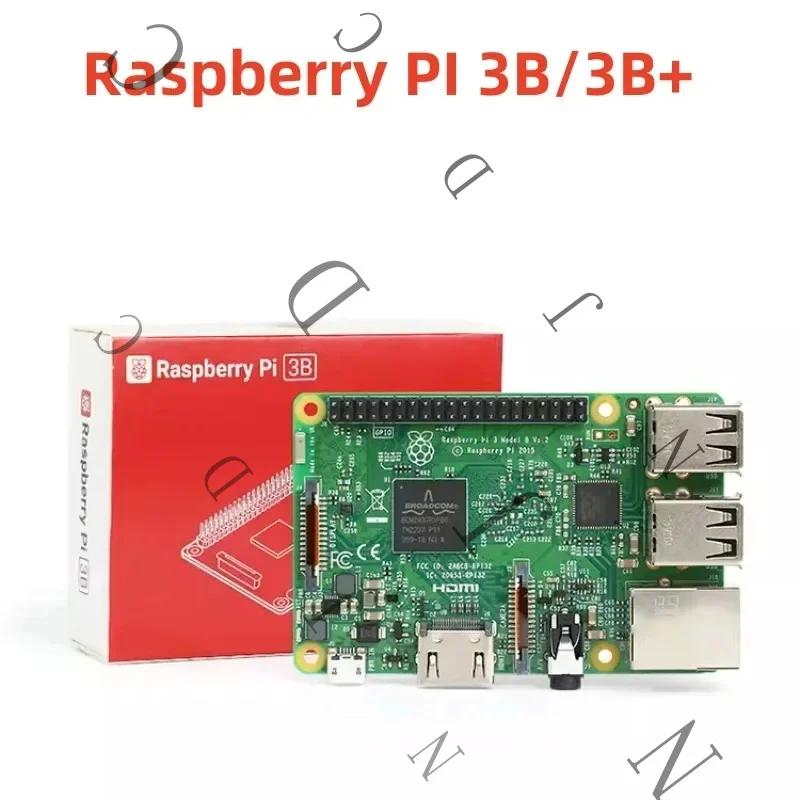 Pi 3 Model B + Pi Raspberry Pi3 B Plus Pi 3B With WiFi & And Power-Over-Ethernet Support New