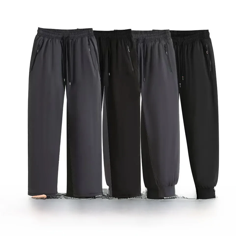 

aphene Thermal Pants Men's Fce Lined Thiened Winter Casual Trousers Outerwear Knee Pads Cotton Pants Tee Layers Warm...