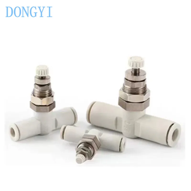 Speed Controller with One-touch Fittings In-line Type/Panel Mount Type AS AS1001F-04-3 AS1001F-06-3 AS2001F-04-3 AS2001F-06-3