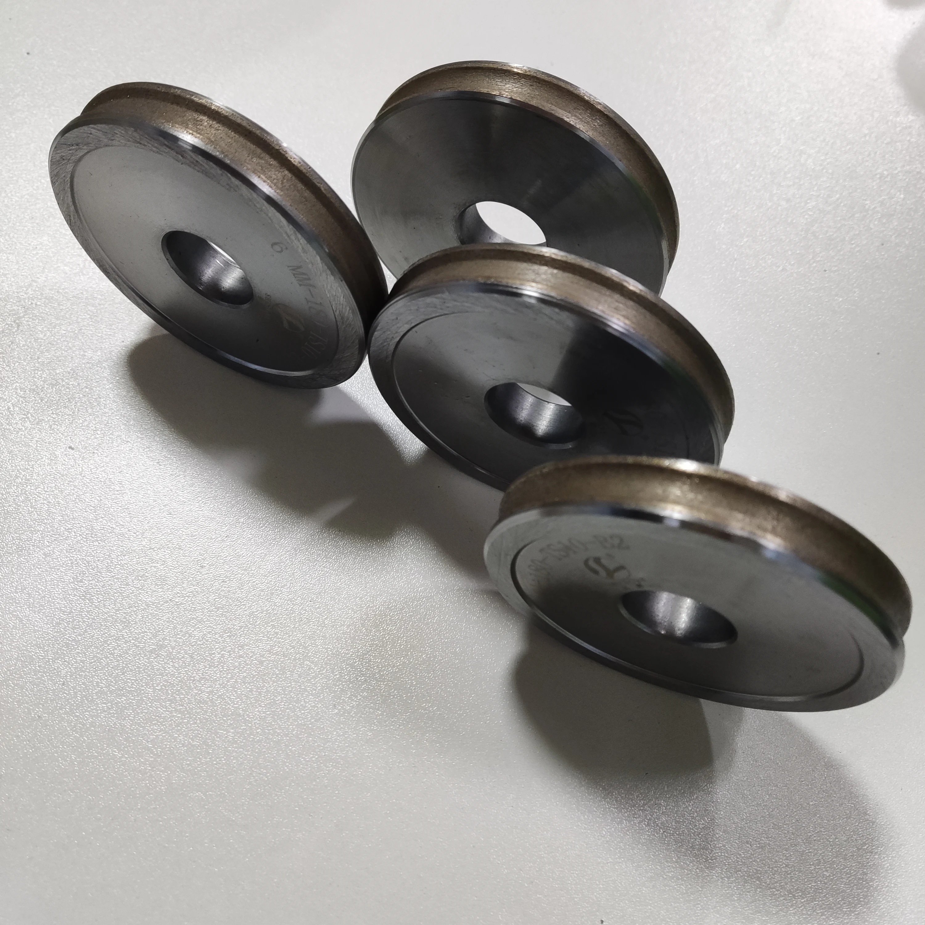 Customized Glass Polishing Grinding Wheel 80mm 100mm for Shaped Machine Round Edge and Straight Edge Machine